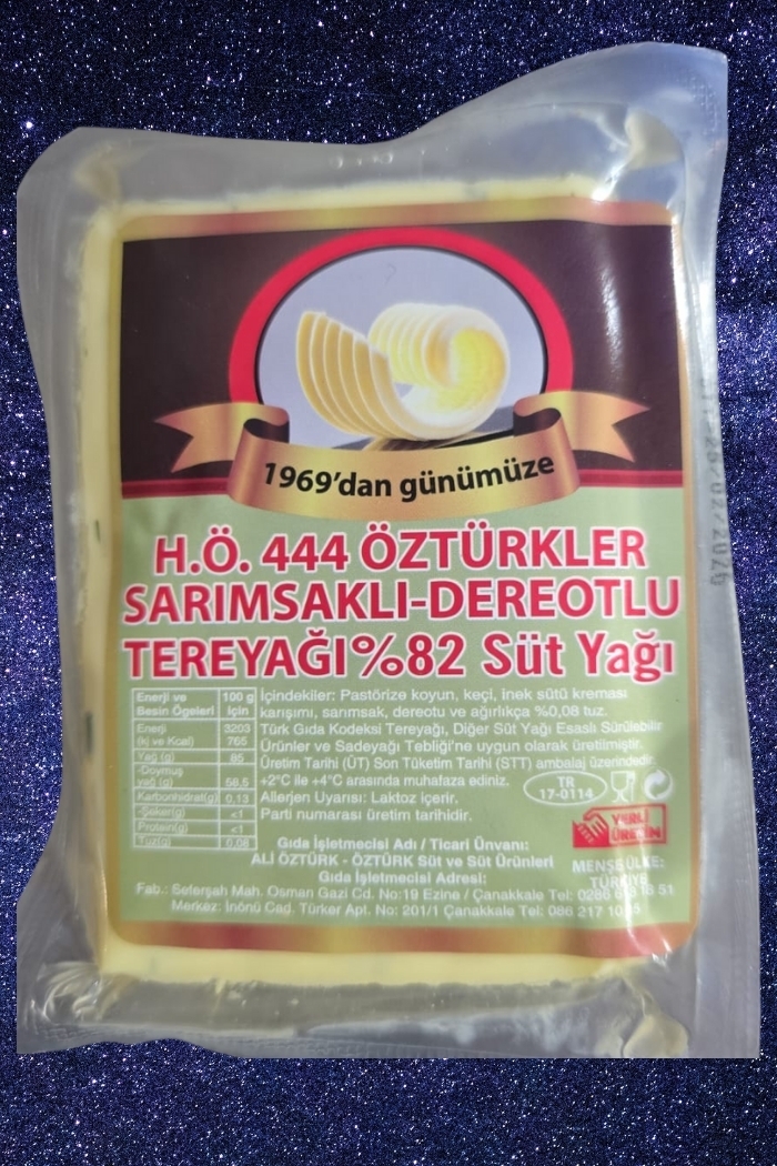 Sarımsaklı-Dereotlu Tereyağı 350 Gr